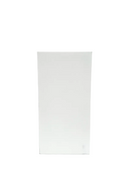 Gegronde MDF pilaar 80 cm, vooraanzicht