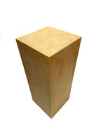 Onbehandelde MDF pilaar 100 cm, gezien van schuin boven