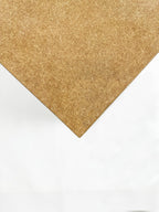 Onbehandelde MDF pilaar 100 cm, detail van de bovenkant