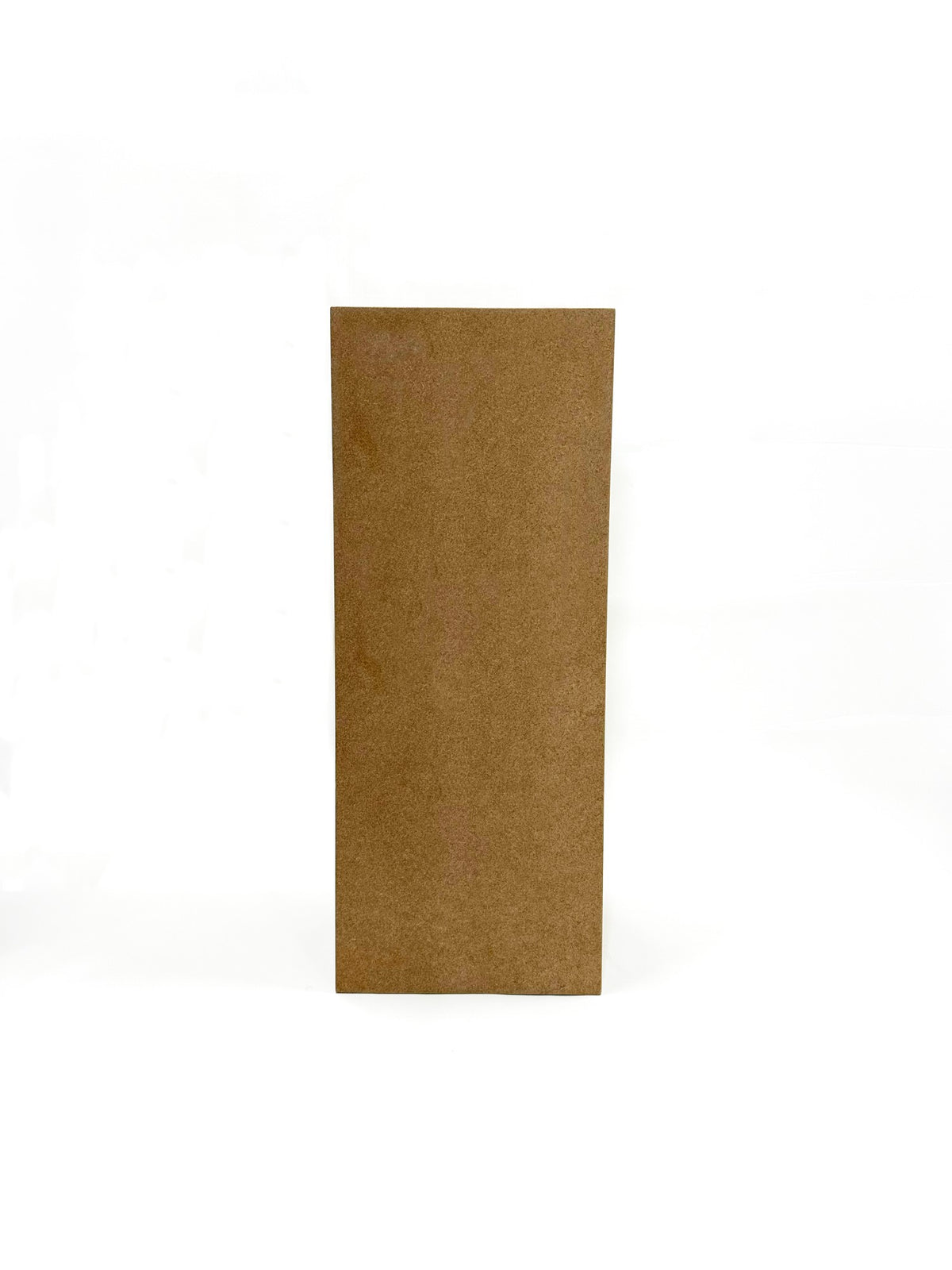 Onbehandelde MDF pilaar 100 cm, vooraanzicht