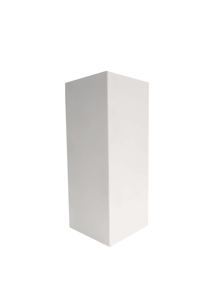 MDF pilaar 100 cm gespoten in de kleur Kokos