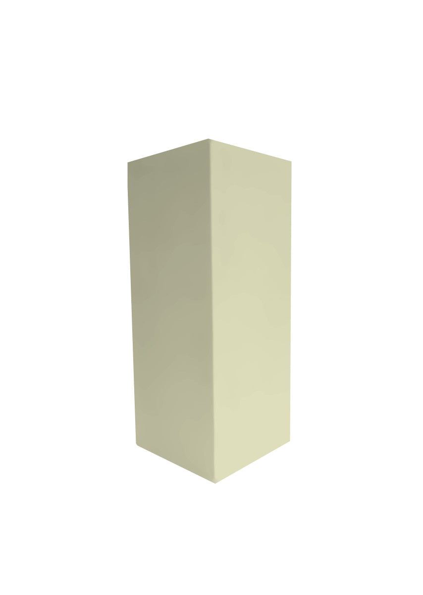 MDF pilaar 100 cm gespoten in de kleur Linde