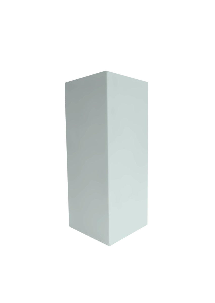MDF pilaar 100 cm gespoten in de kleur Lucht