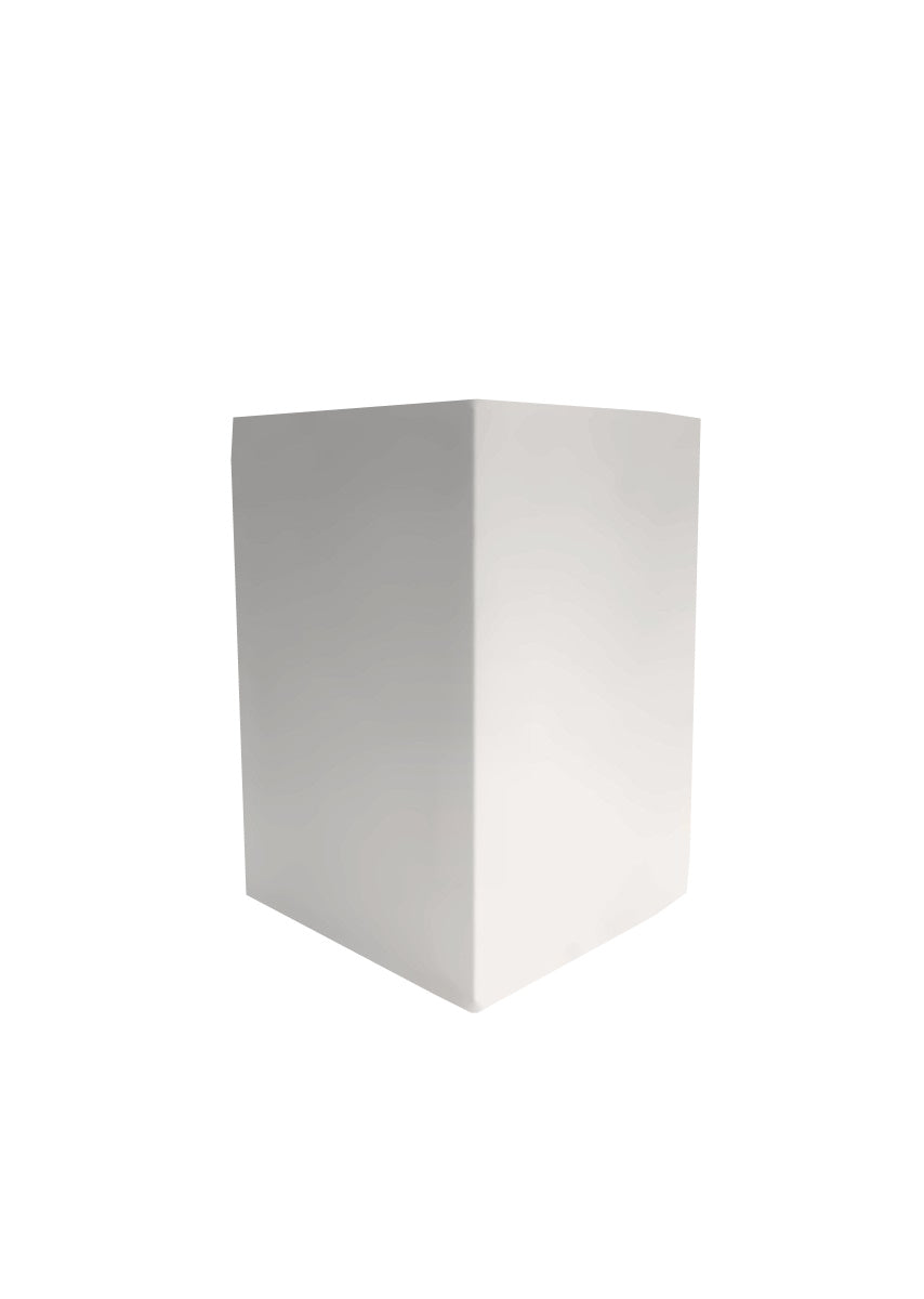 MDF pilaar 60 cm gespoten in de kleur Kokos