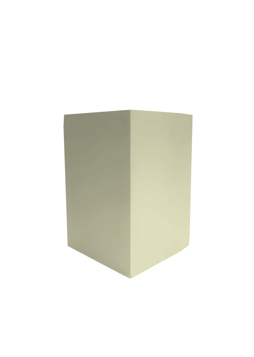 MDF pilaar 60 cm gespoten in de kleur Linde