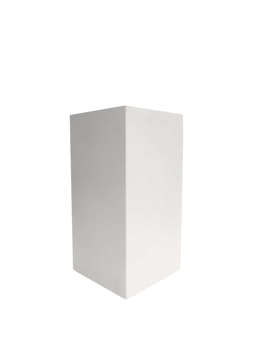 MDF pilaar 80 cm gespoten in de kleur Kokos