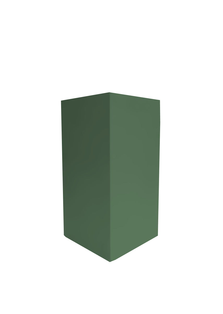 MDF pilaar 80 cm gespoten in de kleur Krokodil