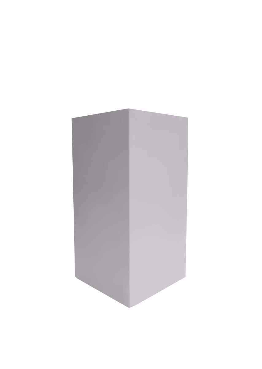MDF pilaar 80 cm gespoten in de kleur Lavendel