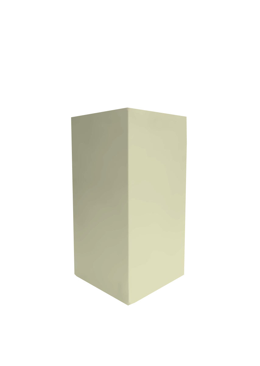MDF pilaar 80 cm gespoten in de kleur Linde