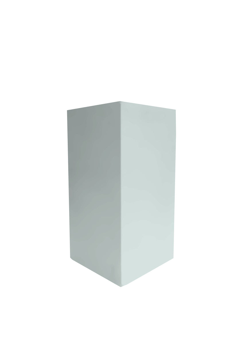 MDF pilaar 80 cm gespoten in de kleur Lucht