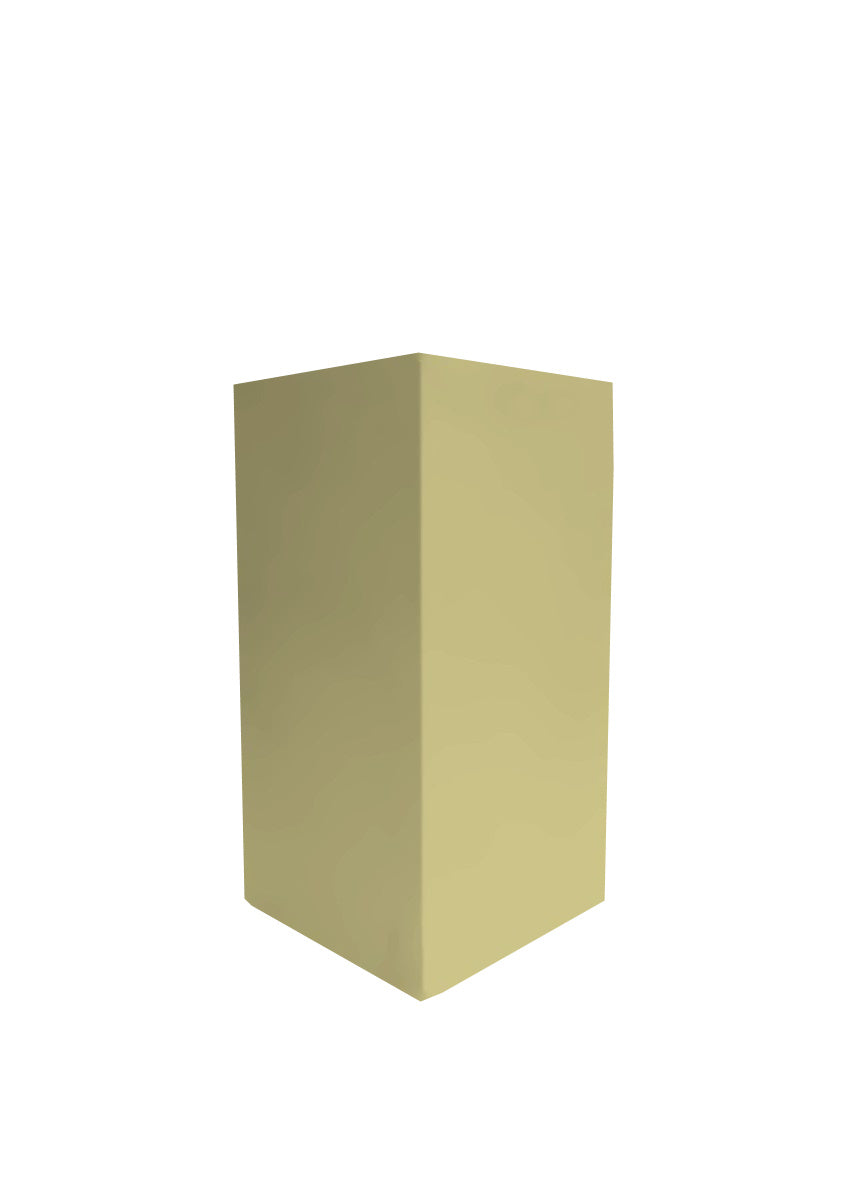 MDF pilaar 80 cm gespoten in de kleur Pistache