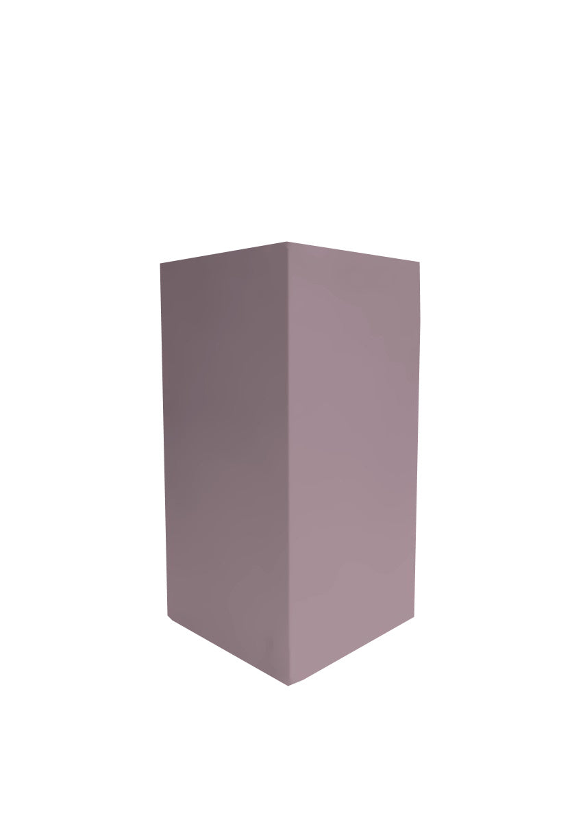 MDF pilaar 80 cm gespoten in de kleur Sering